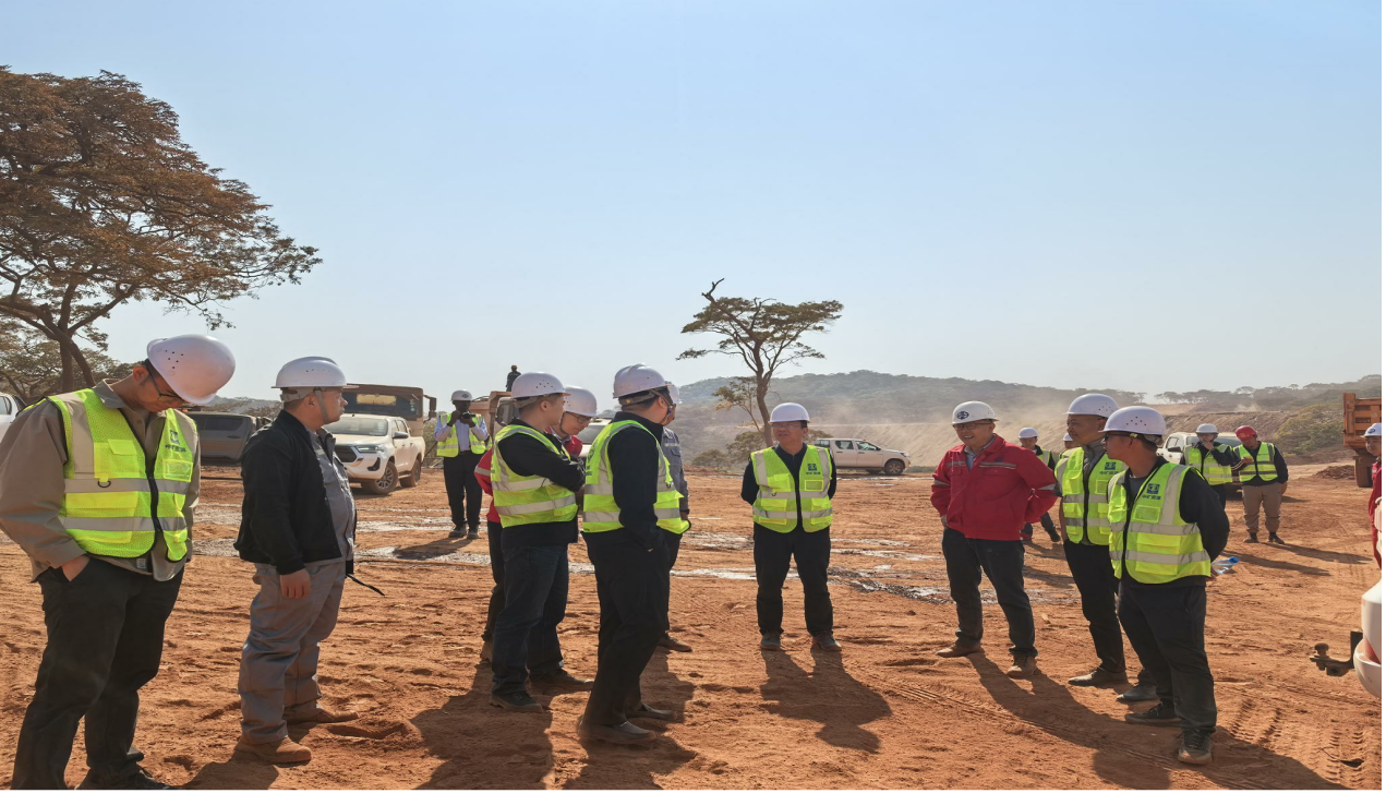 xpj官网集团董事长王平卫赴赞比亚 考察督导Kitumba铜矿项目建设